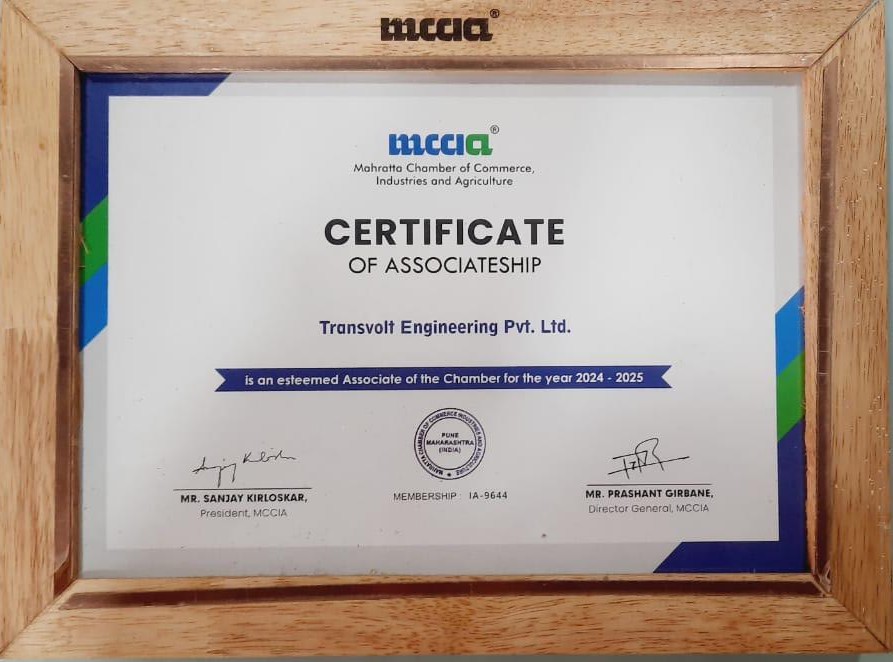 Transvolt award or certification